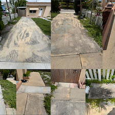 Superb-driveway-and-sidewalk-pressure-cleaning-project-in-West-Palm-Beach-FL-33405 0